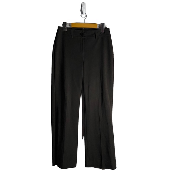 Tristan & Iseut Women's Brown Straight Leg Formal Pants - Picture 1 of 7